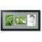 ArtToFrames Collage Photo Picture Frame with 3 - 5x7 inch Openings, Framed in Black with Over 62 Mat Color Options and Plexi Glass (CSM-3926-114)